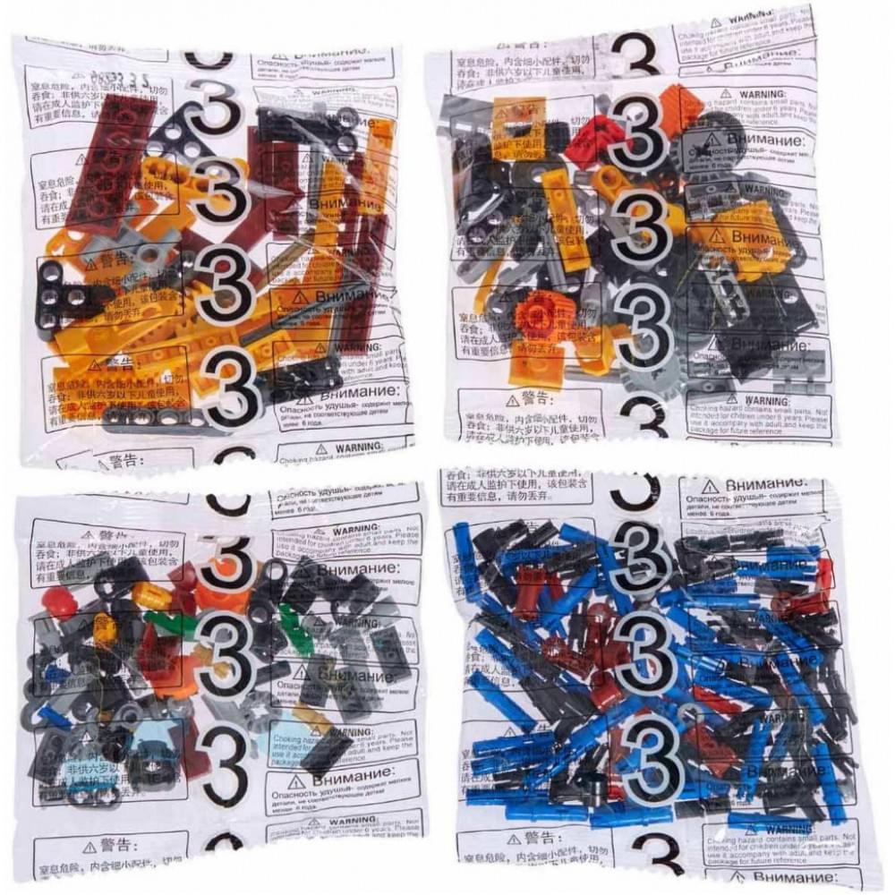 Конструктор "Потяг DPK32 з рейками" 98253 Залізничний путеукладач