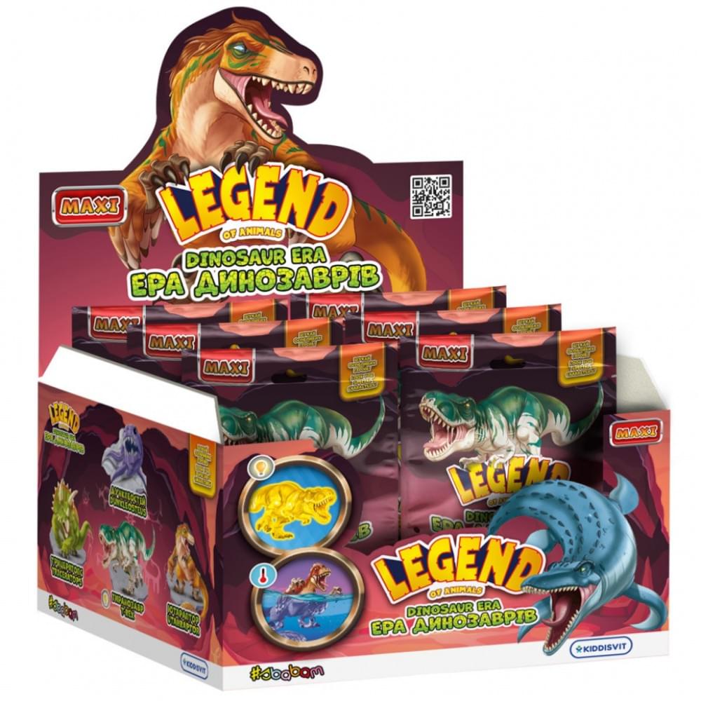 Стретч-іграшка у вигляді тварини "Ера Динозаврів" 23/CN25 іграшка-сюрприз