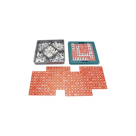 Дитяча розвиваюча гра філворд "Слова" 2963TXK 162 фішки, 10 шаблонів