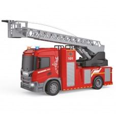 Автомодель дитяча Scania "Пожежна машина" TechnoDrive 6407KS, світло, звук