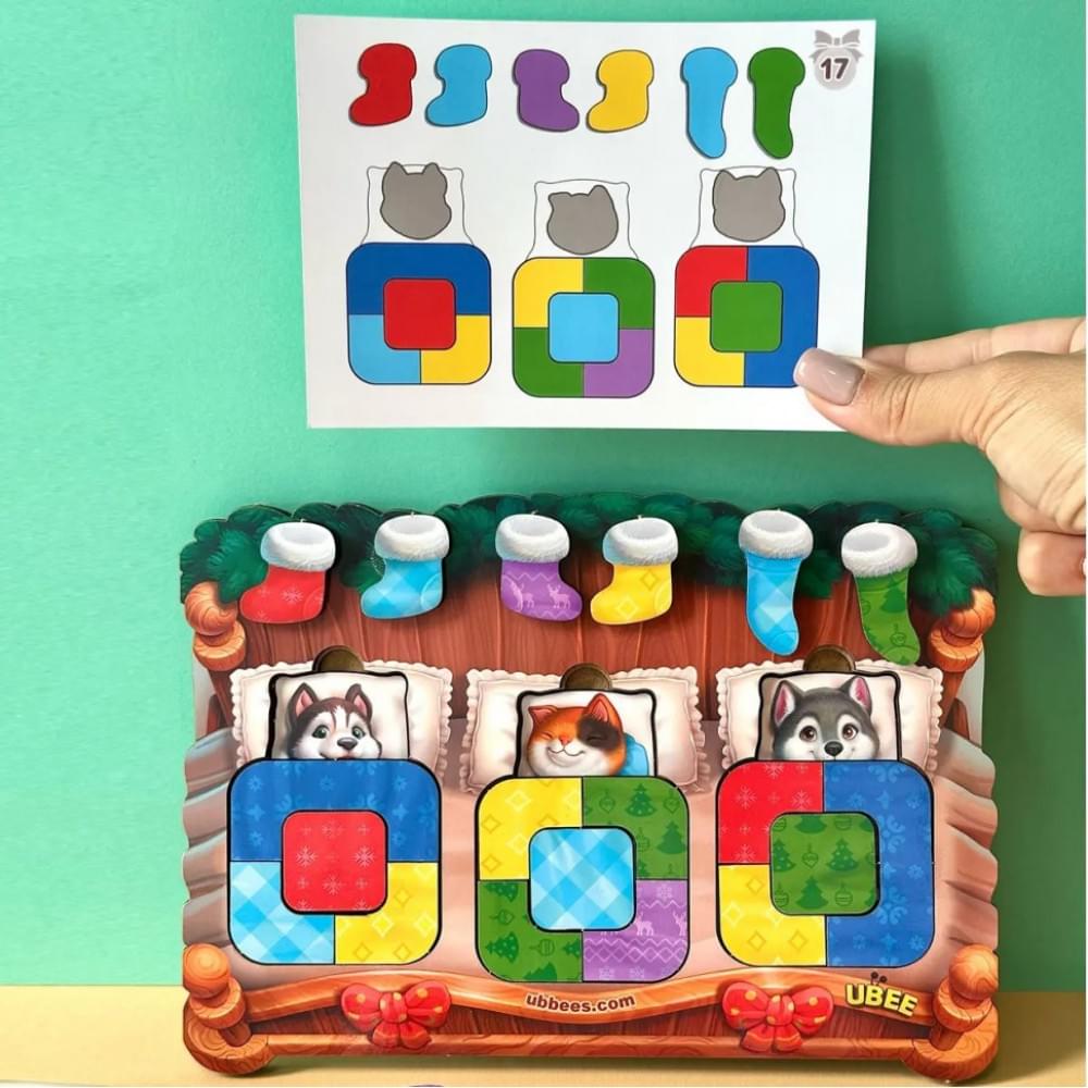 Дерев'яний сортер "Тварини в ліжечку" PSD302 (ПСД302)