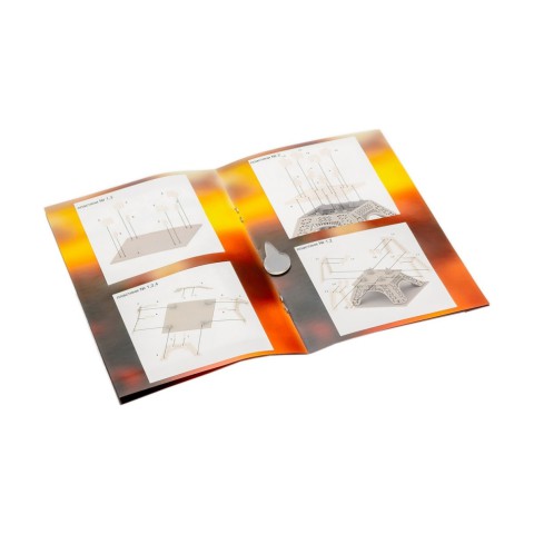 Дерев'яний 3D конструктор "Ейфелева вежа" Puz-00925, 58 деталей