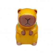 Іграшка-антистрес Сквіш "Капібара з рюкзачком" MS 4734-3 з ароматом, 9 см