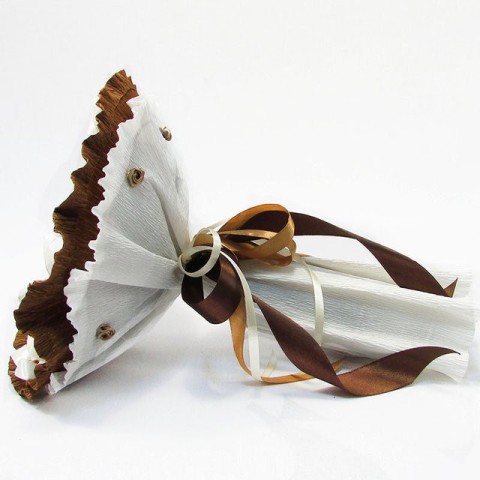 Букет з м'яких іграшок 5 ведмедиків 5287IT коричневий