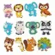 Набір для творчості Алмазні стікери "Звірятка" 20299, 12 шт