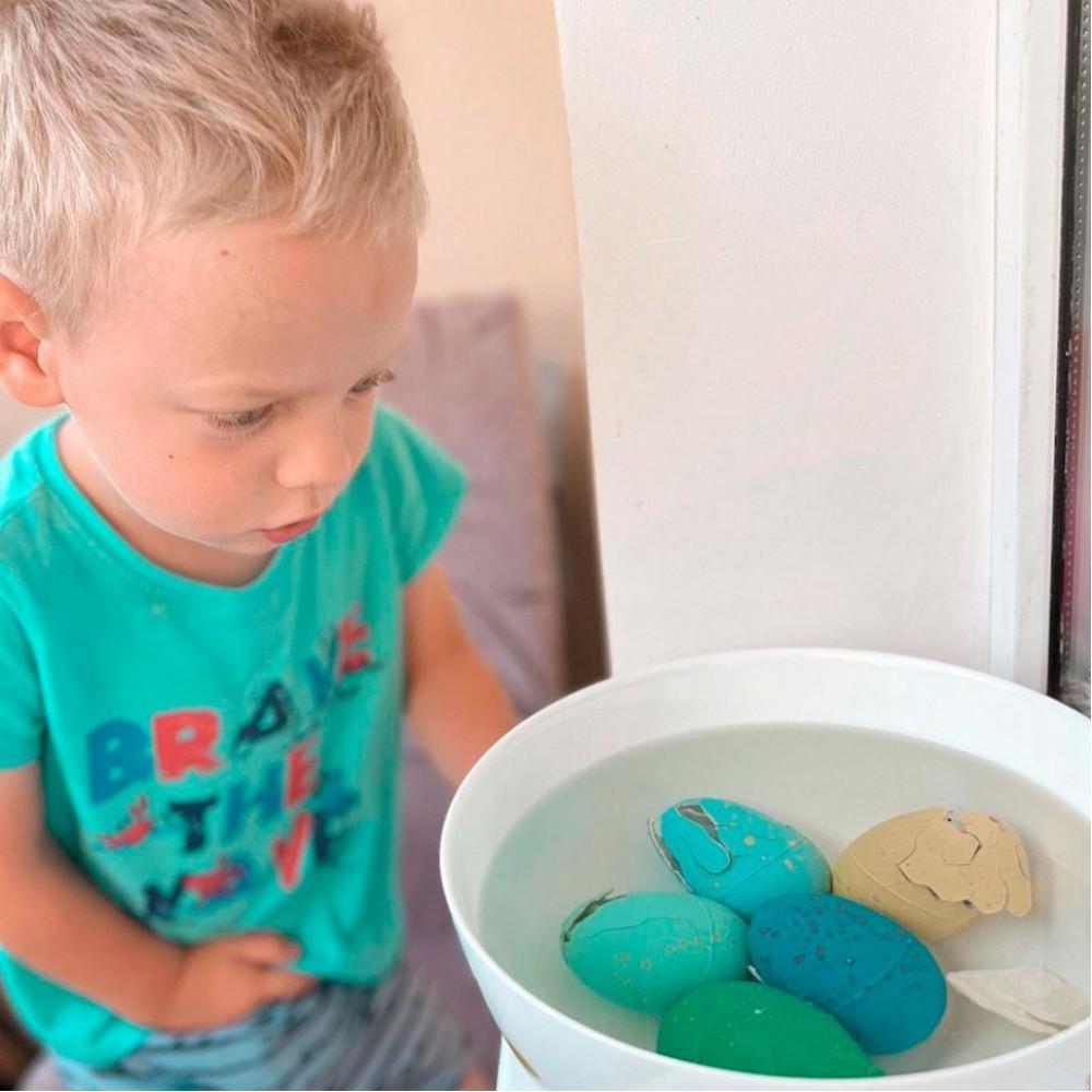Іграшка, що росте "Крокодили і черепахи" #sbabam T070-2019 в яйці "Croc & Turtle Eggs"