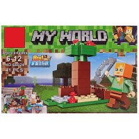Конструктор дитячий "Minecraft" 66024-3, 42 деталі