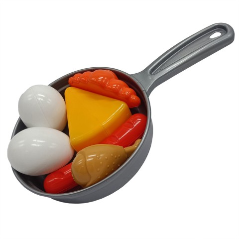 Ігровий набір Продукты 9048TXK, зі сковорідкою Grey