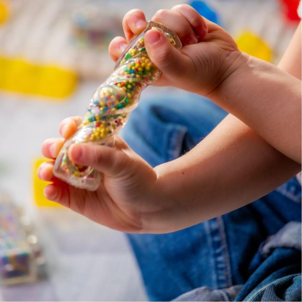 Дитячий сенсорний конструктор "Стартовий набір" Jelly Blox 931691, 11 деталей