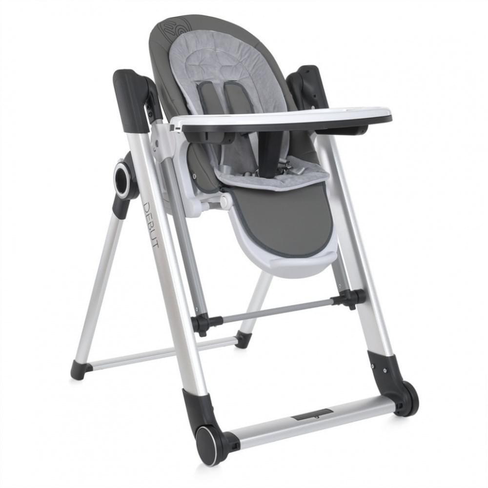 Стільчик-гойдалка для годування ME 1102 DEBUT Serious Gray