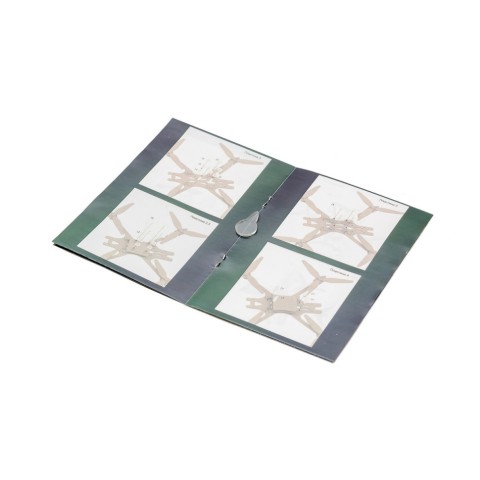 Дерев'яний 3D конструктор "FPV дрон" Puz-00923, 95 деталей