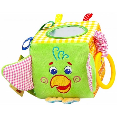 Підвіска-кубик Зоо "Папуга Пустун" МС 110202-01