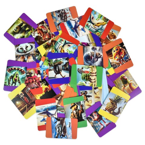 Настільна гра "Мачоліні" 30919 картки, інструкція