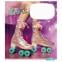 Зошит учнівський "Lucku Vibes" 024-3360K-2 в клітинку, 24 аркуша