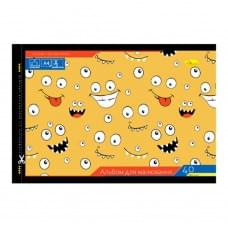 Альбом для малювання АП-0305-13, 40 аркушів, скоба з перфорацією, А4