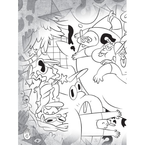 Дитяча розфарбовка з наклейками. Герої: Дісней, Гравіті Фолз, Мейбл і Пухля 1271014