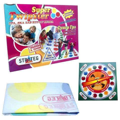 Розважальна гра для компанії "Super Twipster" 11386 поле 200х125 см