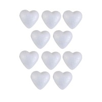Набір пінопластових заготовок "Серця" 220170G 8,5 см, 20 шт