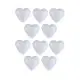 Набір пінопластових заготовок "Серця" 220170G 8,5 см, 20 шт