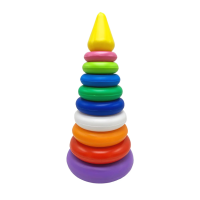 Дитяча пірамідка "Конус" ТехноК 2360TXK 31 см Жовтий