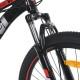 Велосипед MTB2602-2, 26 дюймів, алюмінієва рама 13 Shimano 21SP чорно-червоний