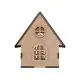 Заготовка для декорування "Будиночок 12" FDPO-403 з LED свічкою в комплекті