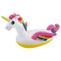 Дитячий надувний пліт Єдиноріг 57561, 201х140х97 см