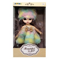 Дитяча іграшкова лялька 1361-7 шарнірна, розмір 15 см