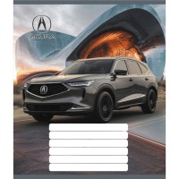 Зошит учнівський "Люкс авто" 036-580068L-3 в лінію, 36 аркушів