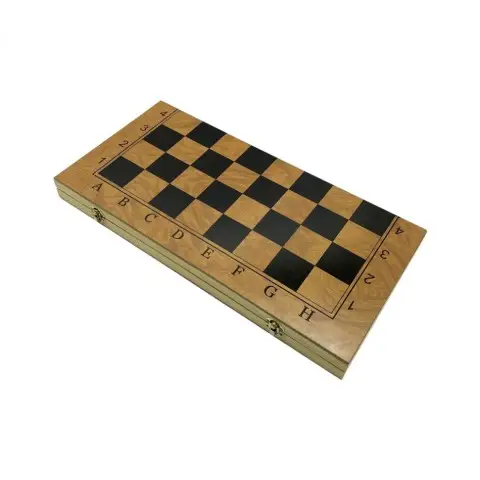 Набір настільних ігор "Шахи, нарди, шашки 3 в 1" 3 NE-LG-6 ігрова платформа 30х30 см