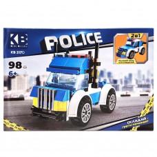 Дитячий конструктор Поліцейська серія Police KB 217D 2 в 1, 98 деталей