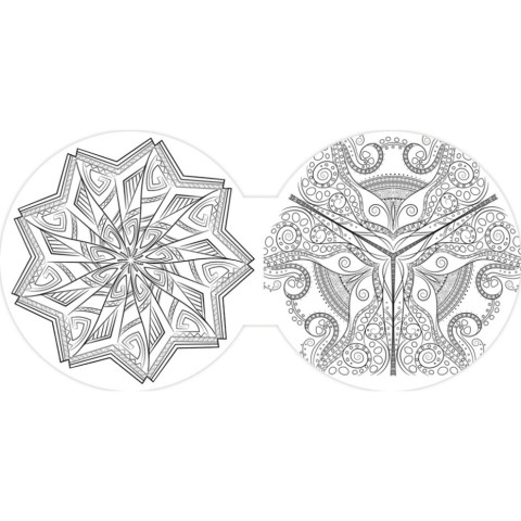 Розмальовка дитяча Мавка "Кольорове коло Земля" 1842003 Зелена