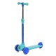Самокат дитячий триколісний JR3-139-BL, колеса зі світлом