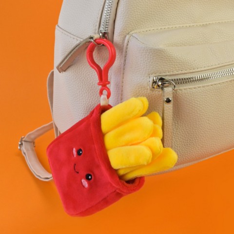 М'яка іграшка-брелок "Картопля фрі" PLC25089, розмір 13 см