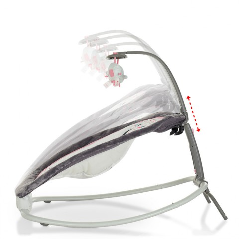 Шезлонг-гойдалка дитяча 6917 з вібро режимом