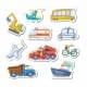 Набір магнітів "Види транспорту" 200266, 10 елементів в комплекті