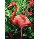 Картина за номерами "Фламінго в тропіках" ©art_selena_ua KHO6779, 30х40 см