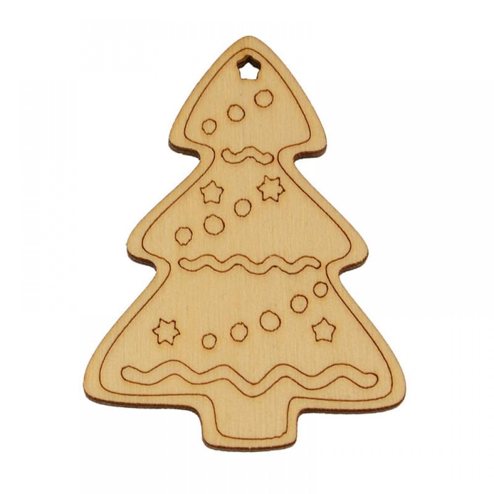 Набір для творчості новорічний Розпис акриловими фарбами "Куля та ялинка" Умняшка НГ-002/4