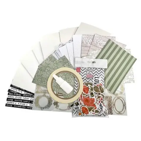 Набір для створення вітальних листівок "Трояндові мрії" FDGCK-042, 6 шт