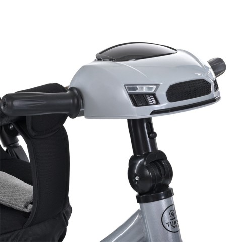 Дитячий триколісний велосипед MT 1007-8 сірий