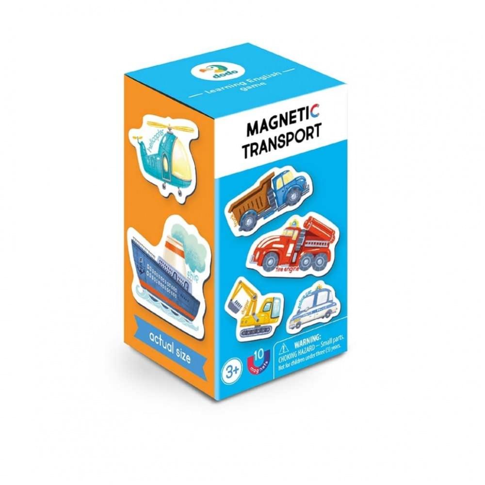 Набір магнітів "Види транспорту" 200266, 10 елементів в комплекті