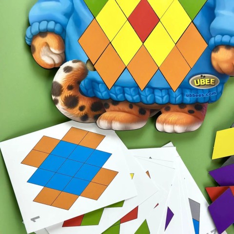 Розвиваючий пазл-вкладиш "Гепард" (ПСД289) PSD289