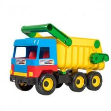 Іграшковий самоскид "Middle truck" 39222 кузов відкривається Жовтий