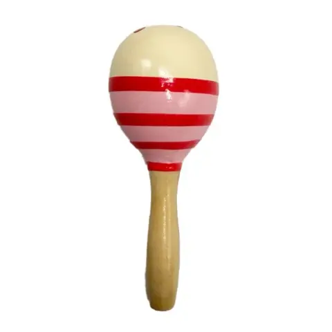 Дитяча дерев'яна іграшка Маракас MD 0361-2 розмір 12,5 см