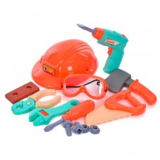 Ігровий набір інструментів "Tool Set" H3006-3 шуруповерт, окуляри, каска