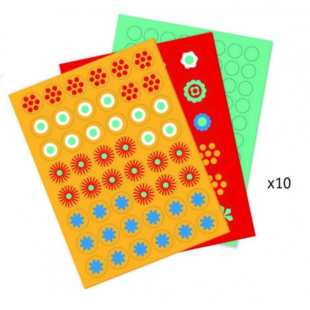 Набір для творчості Алмазна мозаїка "Білочка" DJECO DJ08897