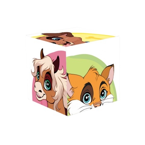 Розвиваючі кубики "Домашні тварини" ТехноК 1837TXK