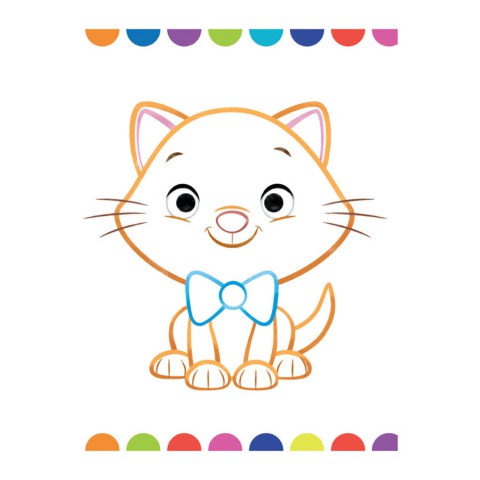 Disney Маля. Моя перша кольоровка "Олаф" Ранок 1427008 з наклейками