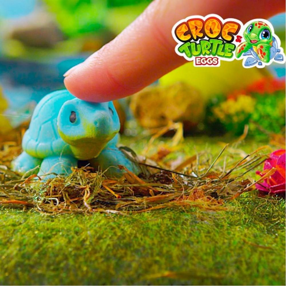 Іграшка, що росте "Крокодили і черепахи" #sbabam T070-2019 в яйці "Croc & Turtle Eggs"
