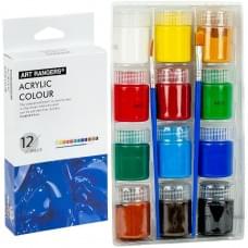 Фарби акварельні художні "Art Ranger" A12015-1, 15 мл, 12 кольорів